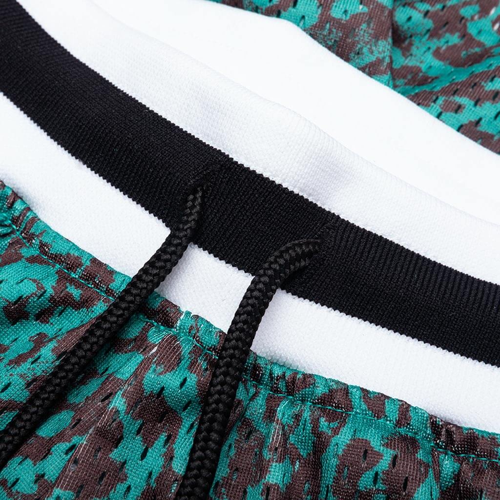 Game Shorts - Turquoise Leopard - Image 4