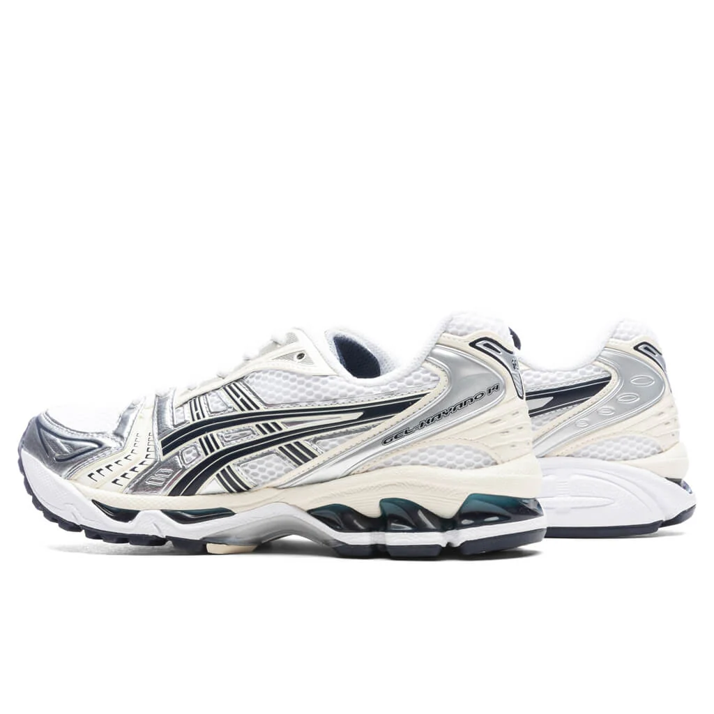 Women's Gel-Kayano 14 - White/Midnight - Image 3