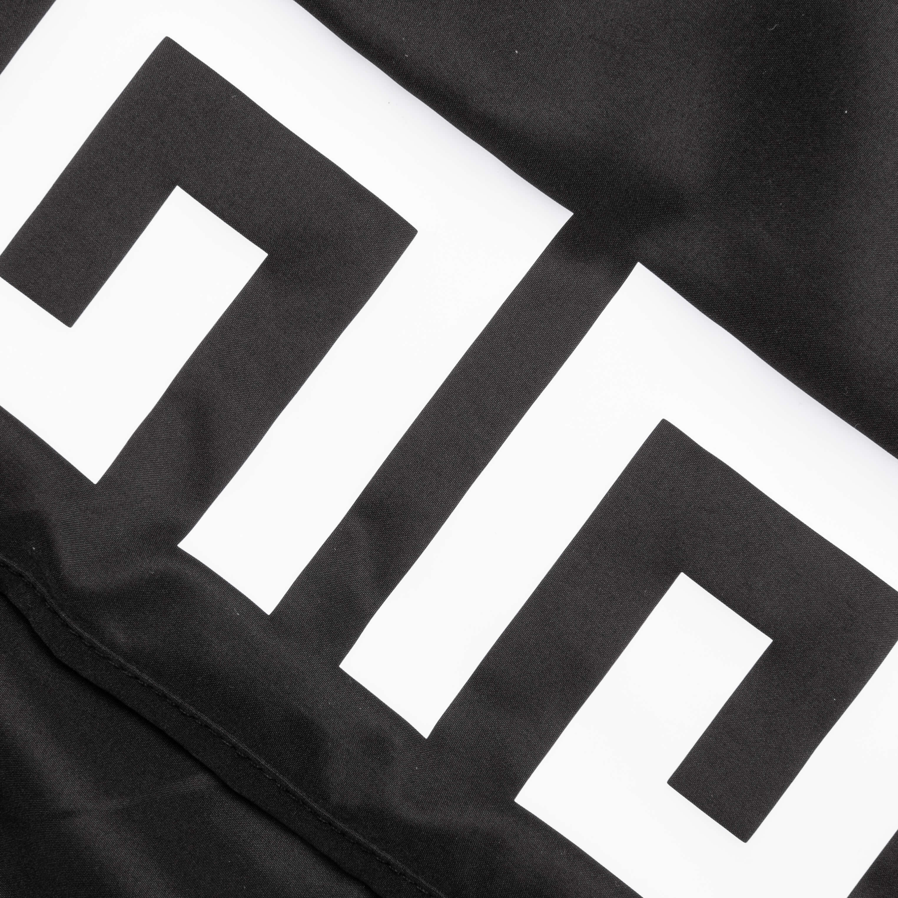 4G Long Swim Shorts - Black/White - Image 4