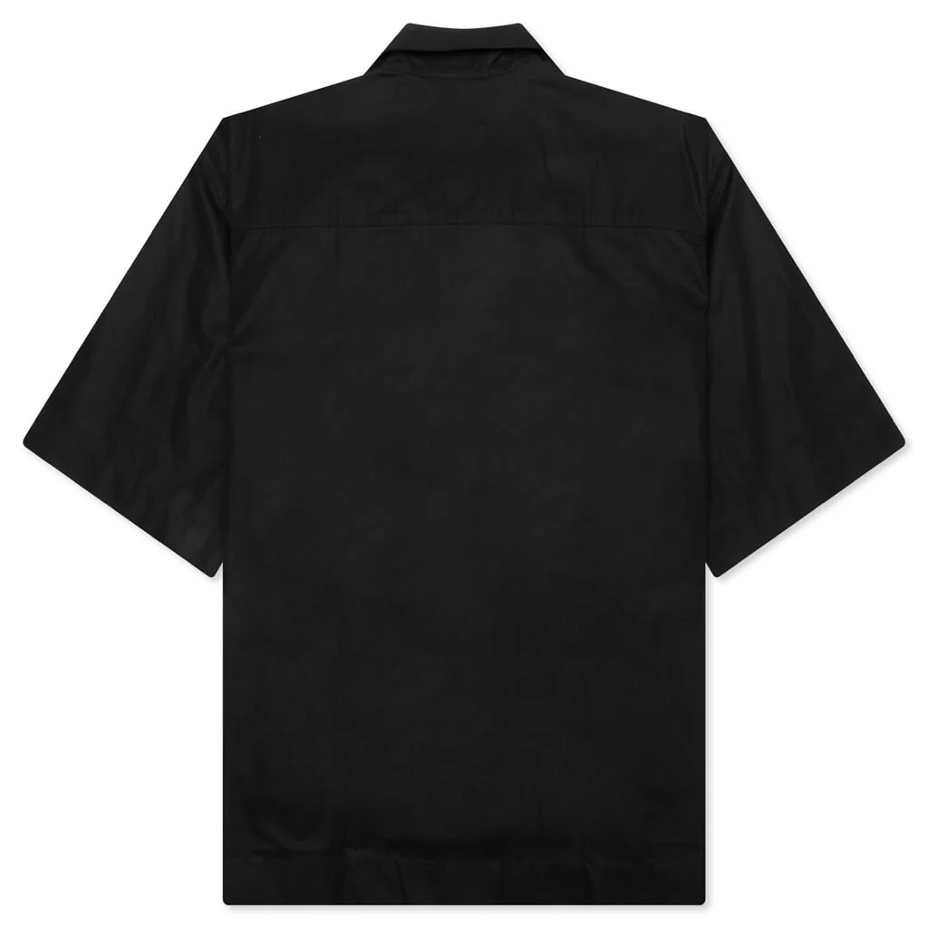 1952 Poplin Boxy Fit Shirt - Black - Image 2