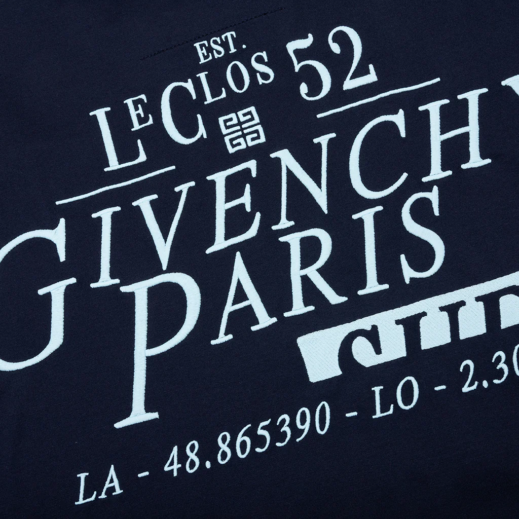 LeClos 52 Boxy T-Shirt - Navy - Image 4