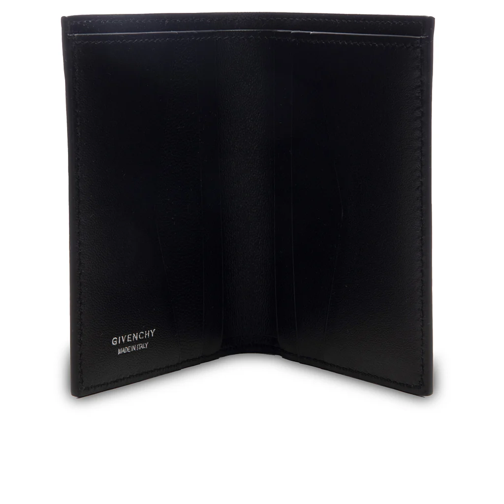 Leather 72 Monogram Card Holder - Dark Grey - Image 2