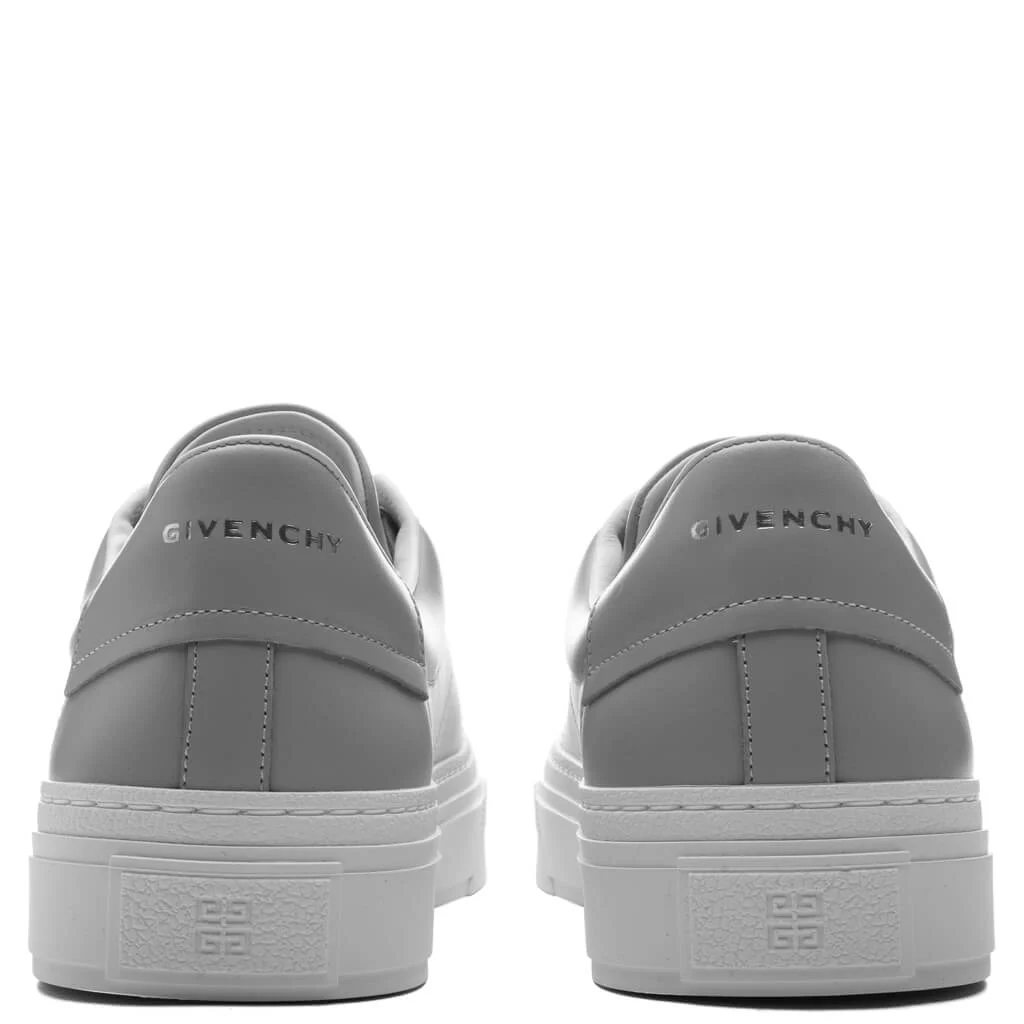City Sport Sneakers in Leather - Light Grey - Image 4