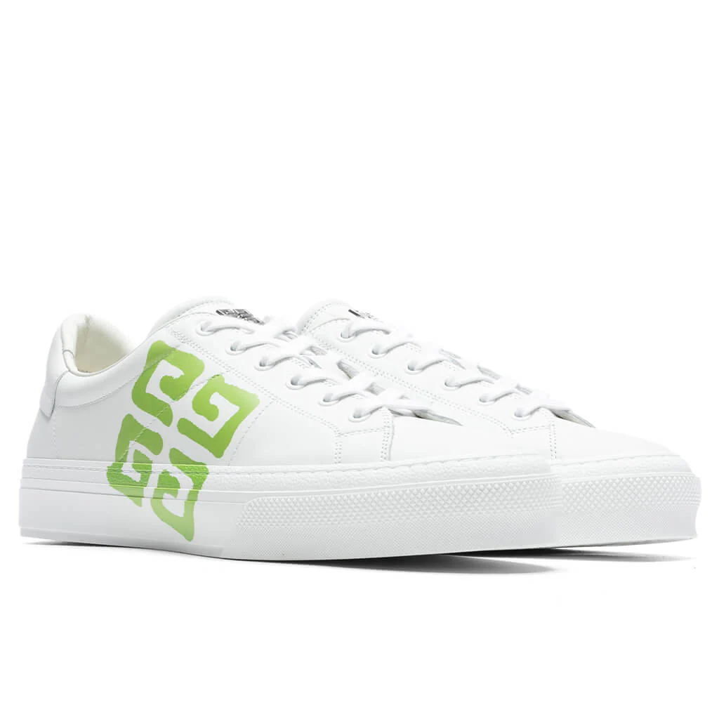 City Sport 4G Sneakers - White/Green - Image 2