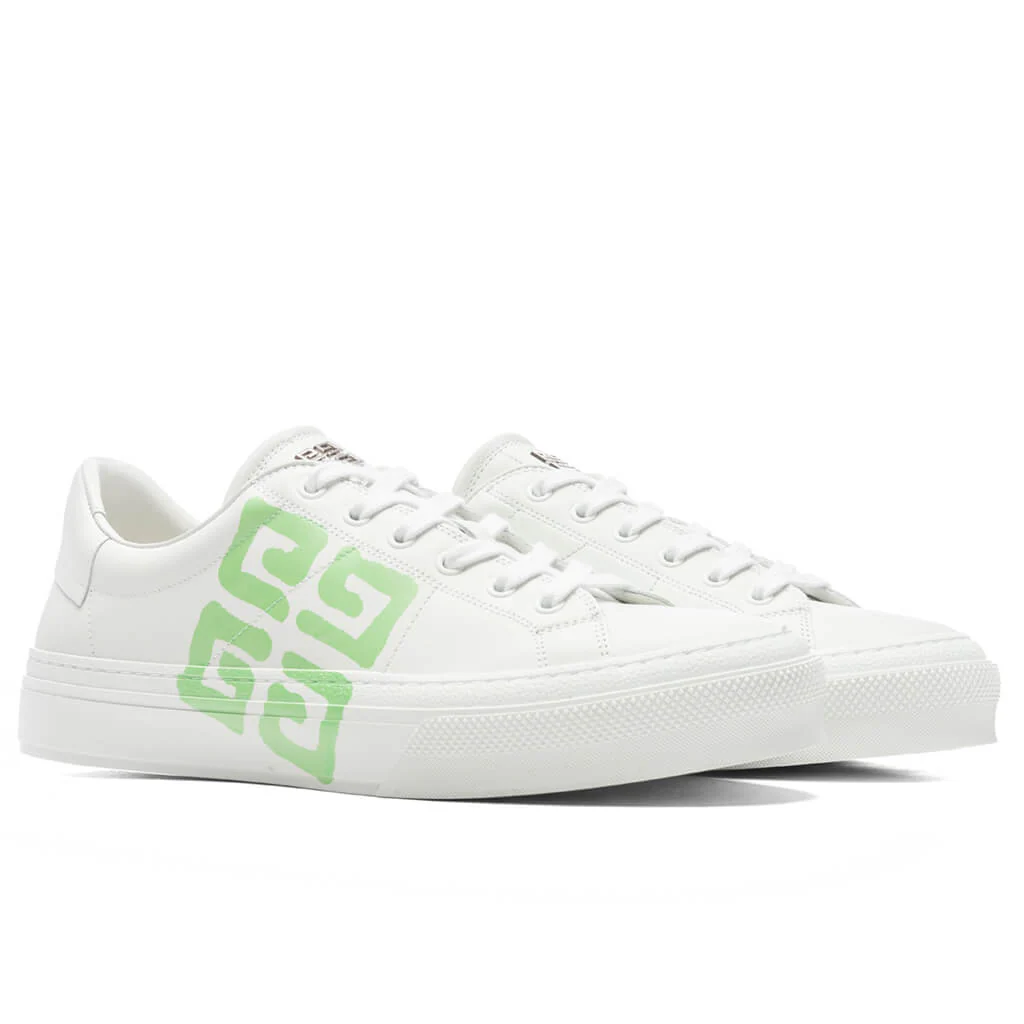 City Sport Sneakers - White/Mint Green - Image 2