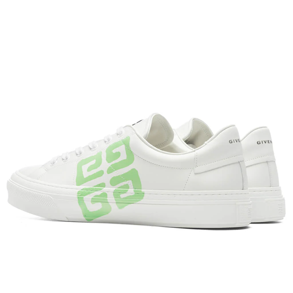 City Sport Sneakers - White/Mint Green - Image 3