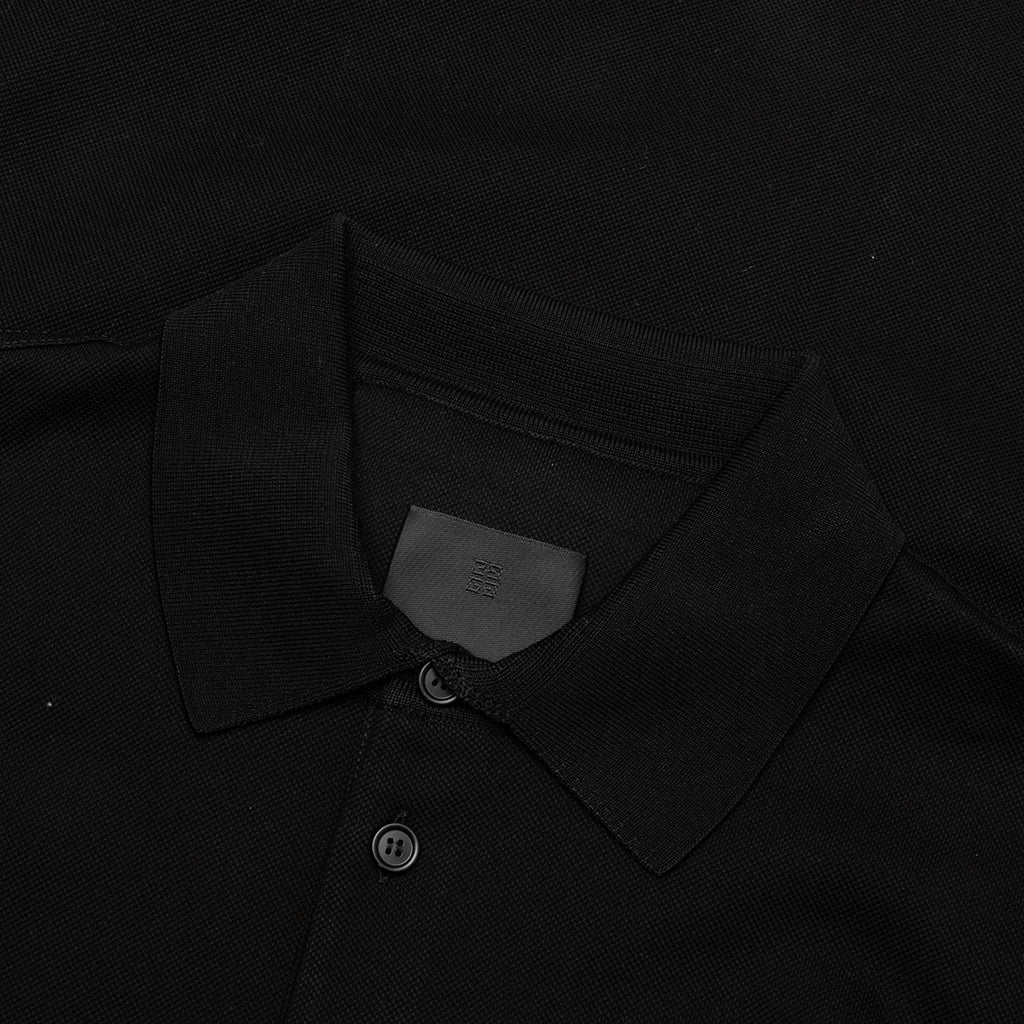 Polo in Cotton With 4G Detail - Black - Image 3