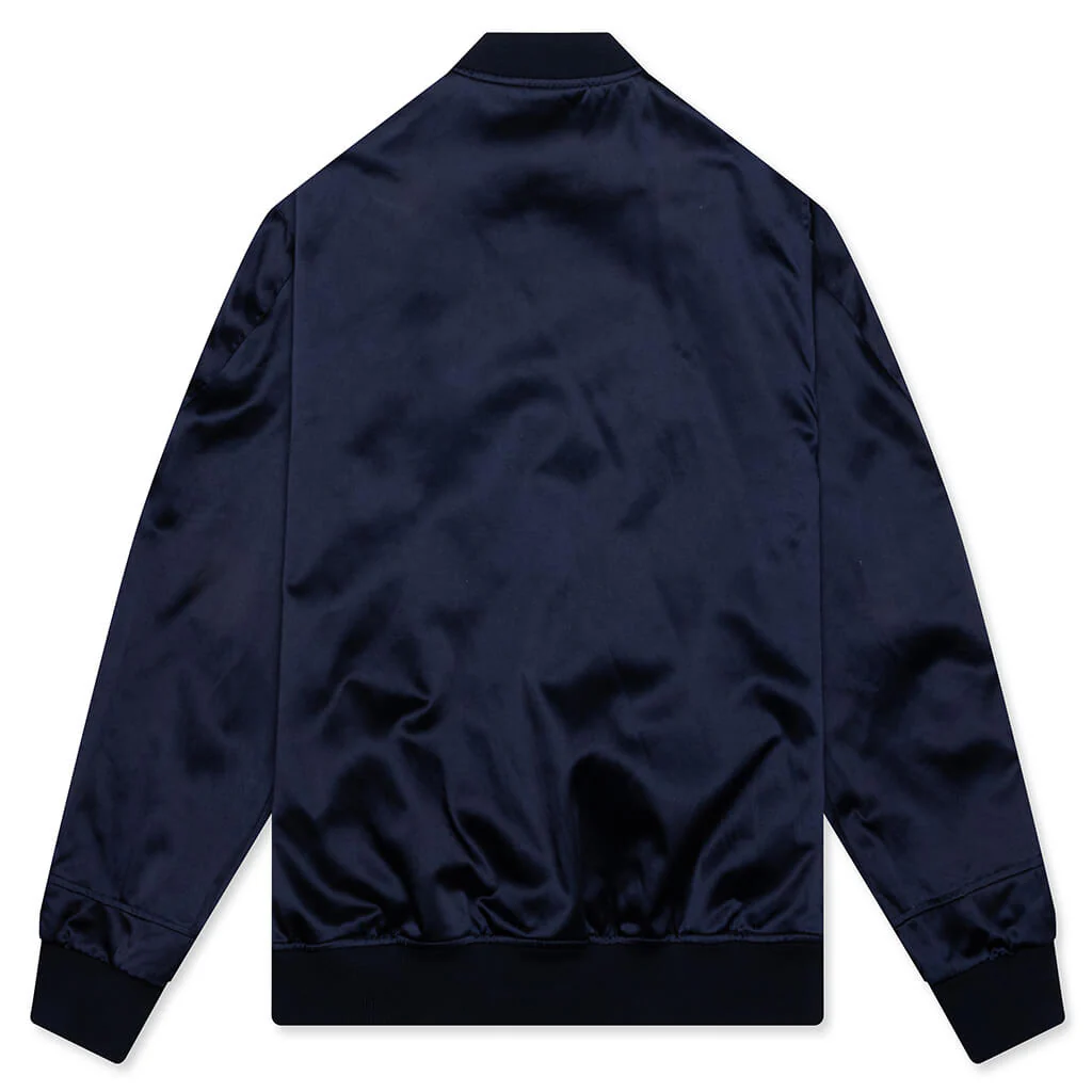 Couture Seam Bomber - Navy - Image 2