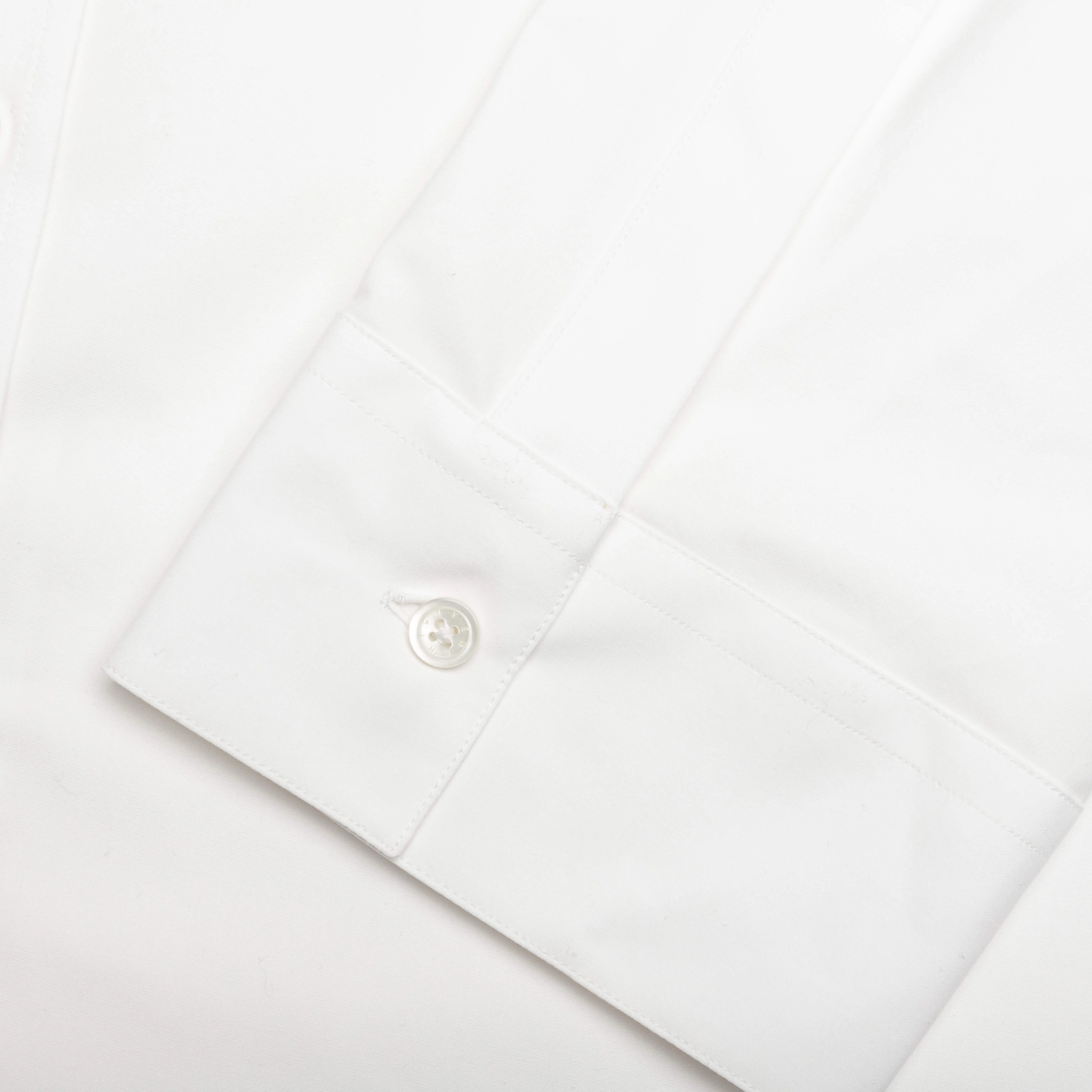 Couture Seam Cocoon Shirt - White - Image 3