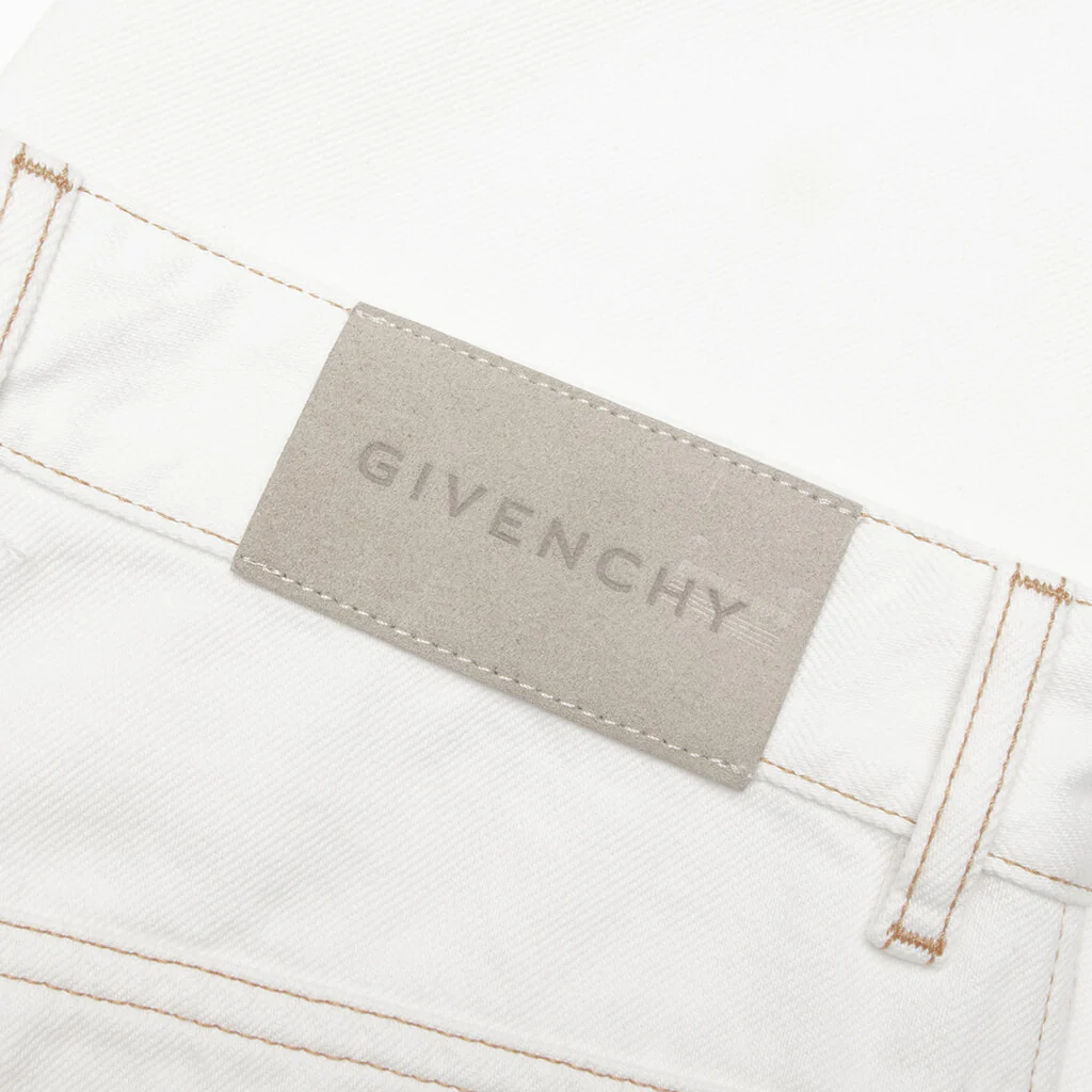Couture Seam Trousers - White - Image 4