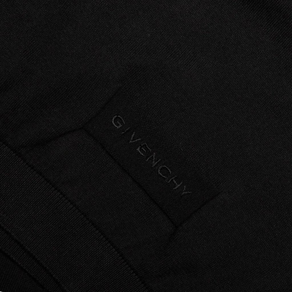 Knit T-Shirt - Black - Image 3