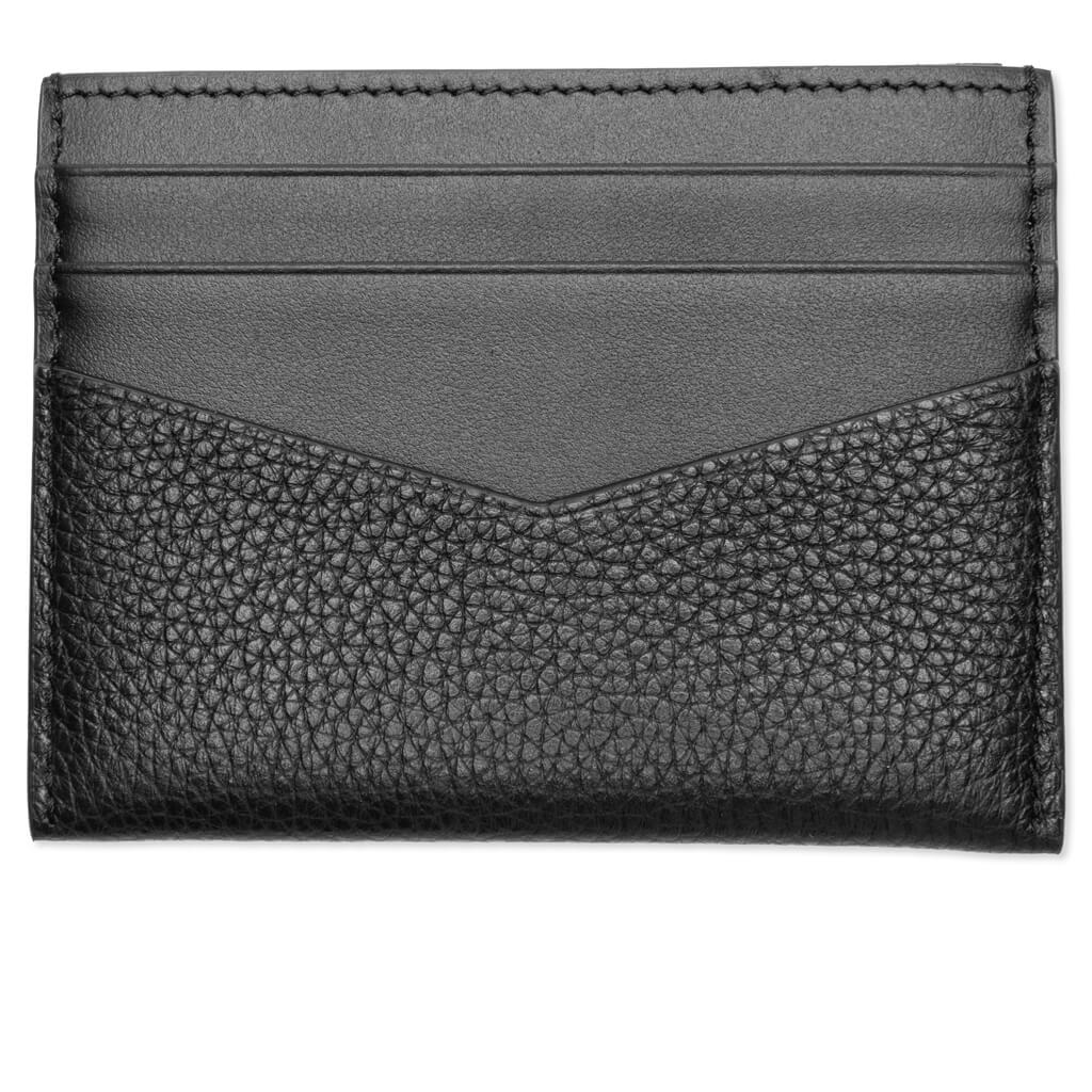 Leather Card Holder 2x3cc - Black - Image 4