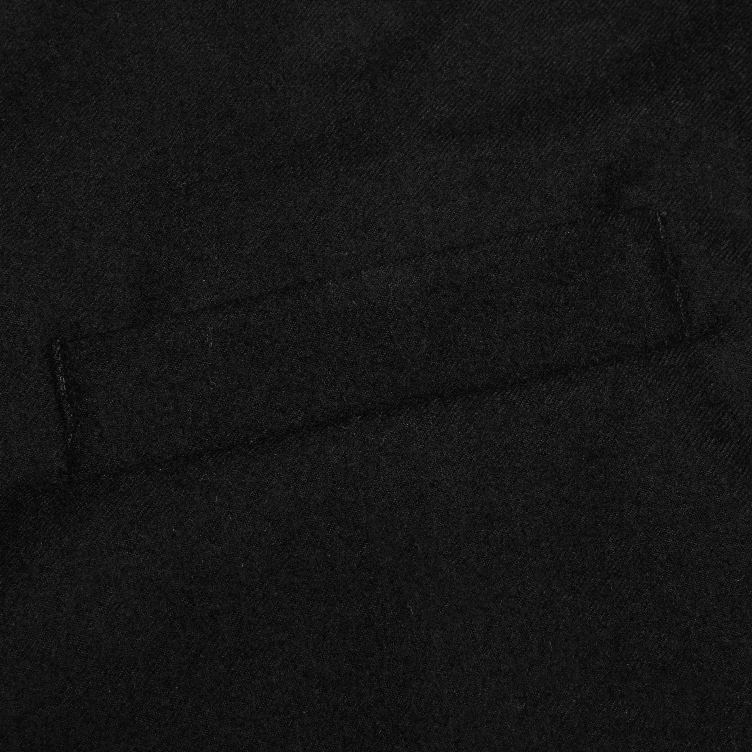 Long Sleeve Overshirt - Black - Image 5