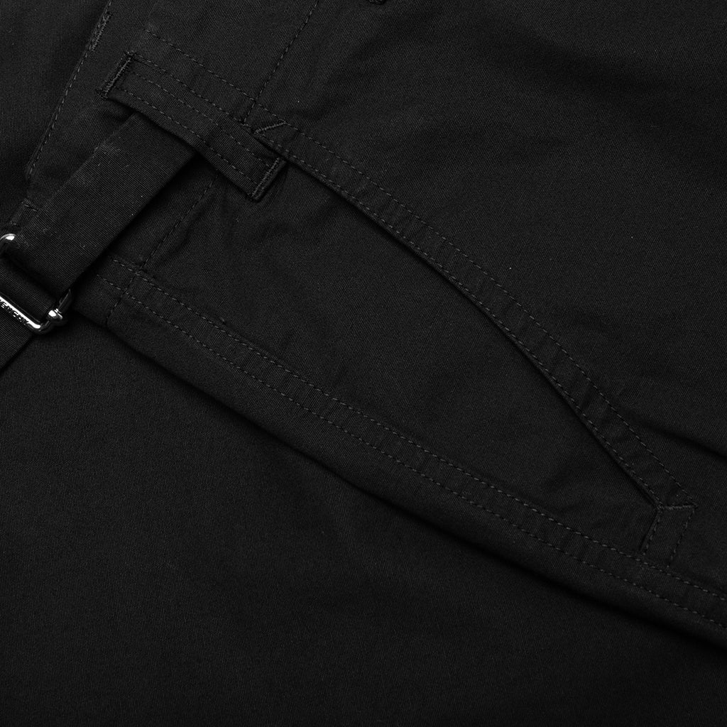 Cotton Cargo Pants - Black - Image 3