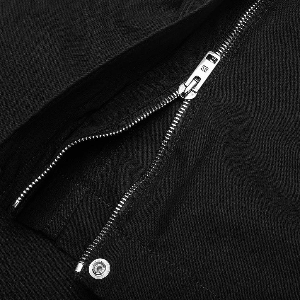 Cotton Cargo Pants - Black - Image 5