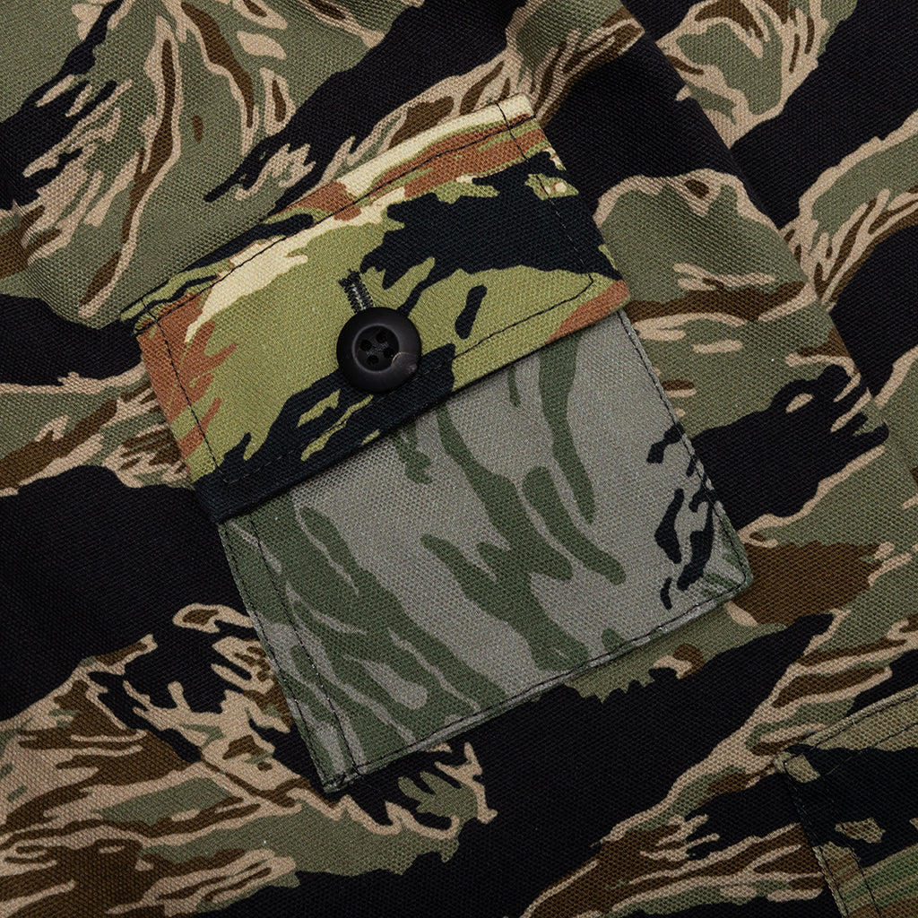 Camo Print Windbreaker - Multicolored - Image 3