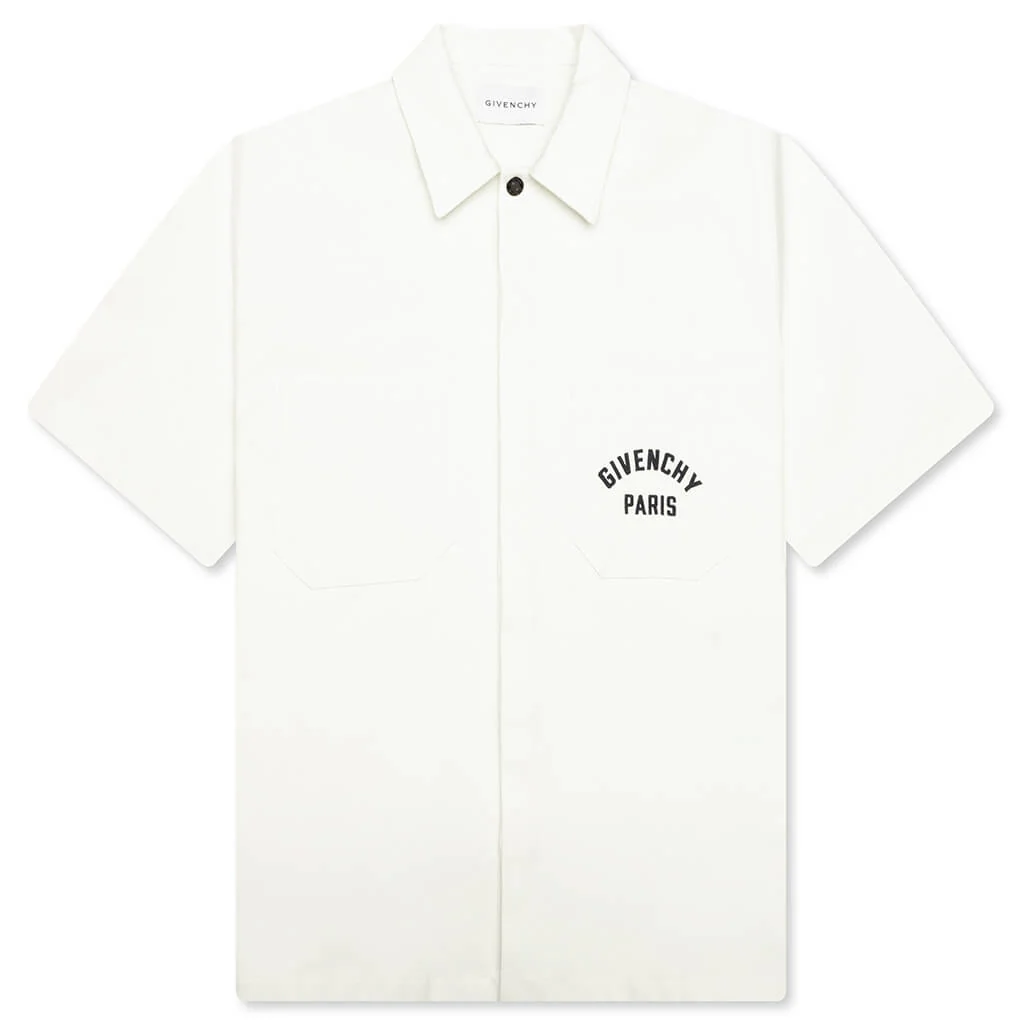 Paris Patch Pocket Shirt - Ivory