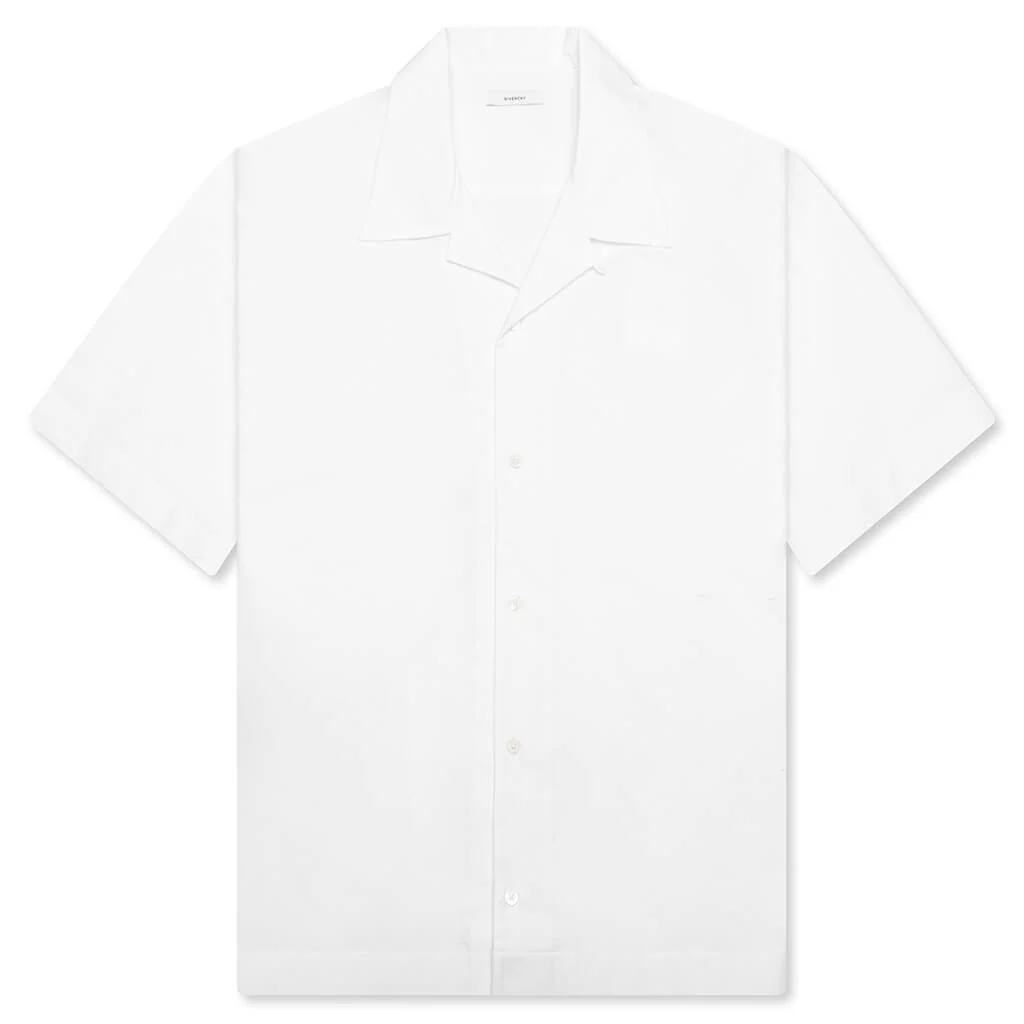 Patch Oxford Shirt - White