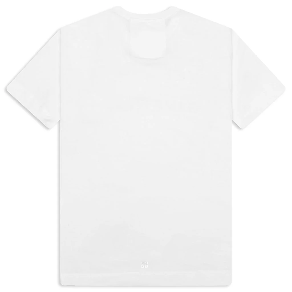 Reflective Slim Fit T-Shirt - White - Image 2