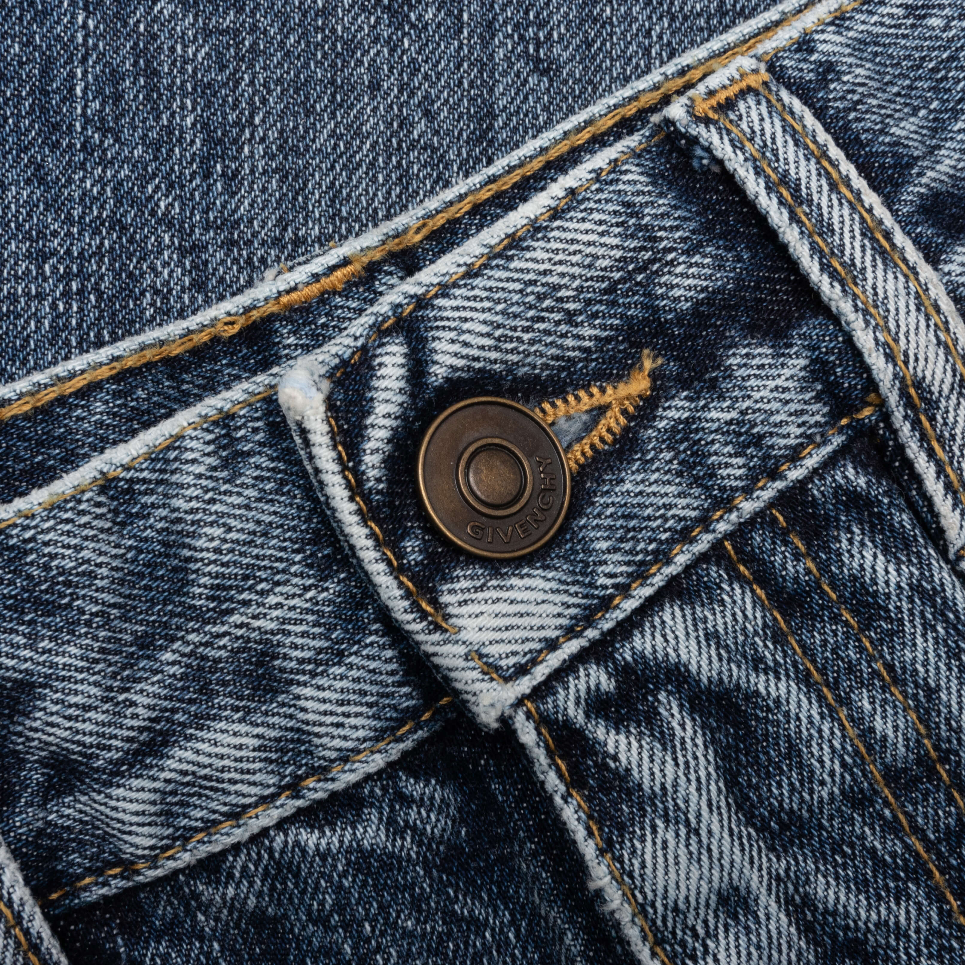 Relaxed Fit Denim Pants - Light Blue - Image 3