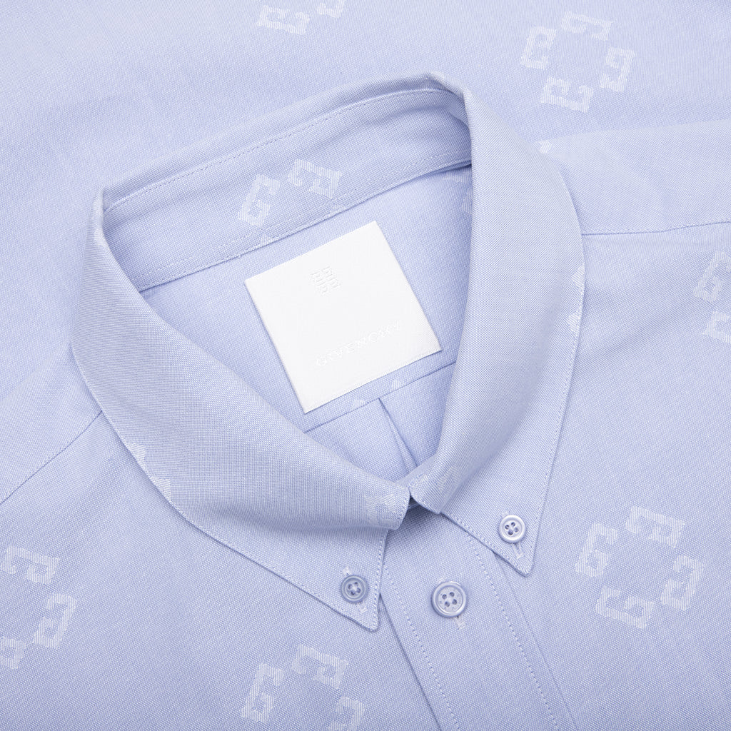 Monogram 72 Jacquard Shirt - Baby Blue - Image 3