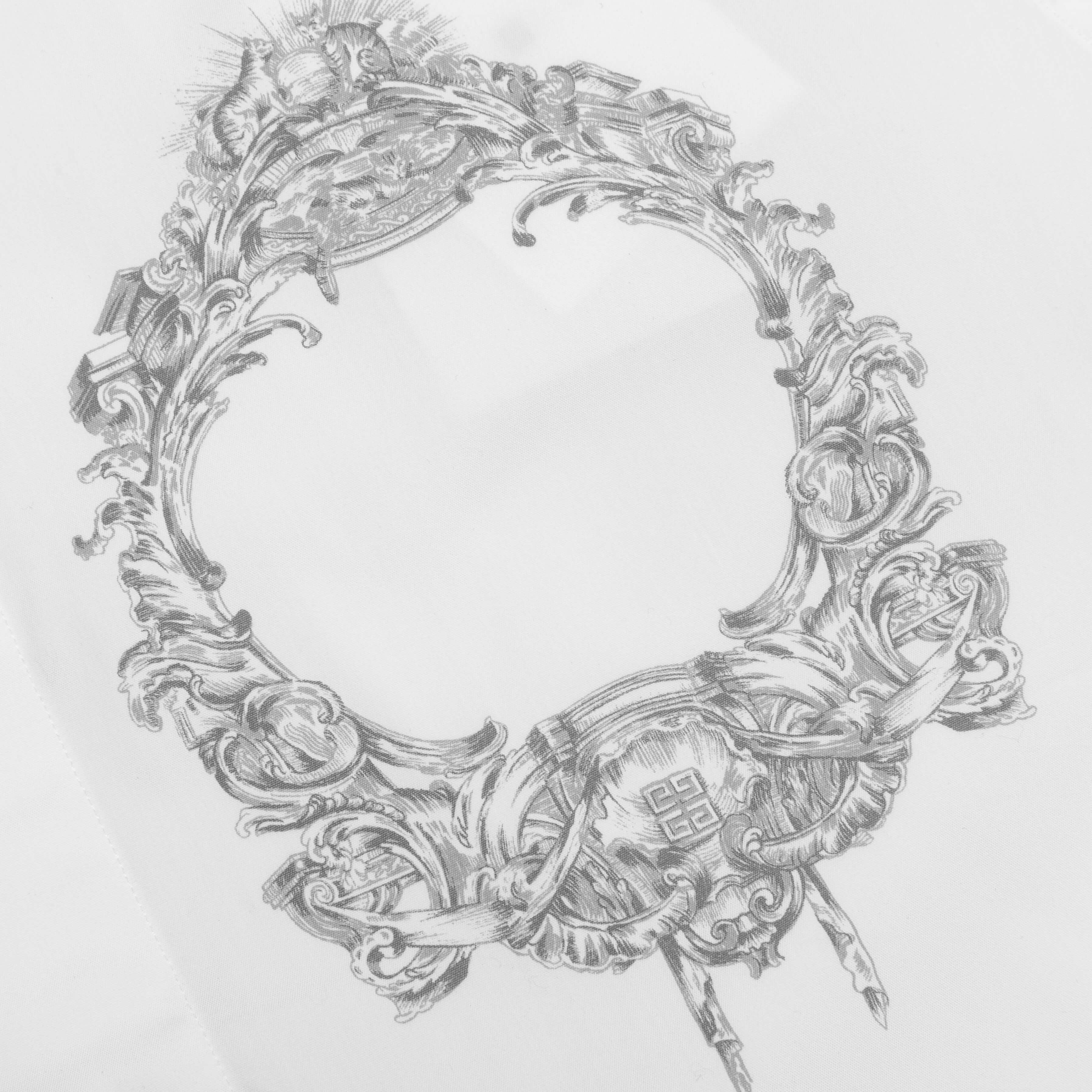 Short Sleeve Military Shirt - White - Image 3