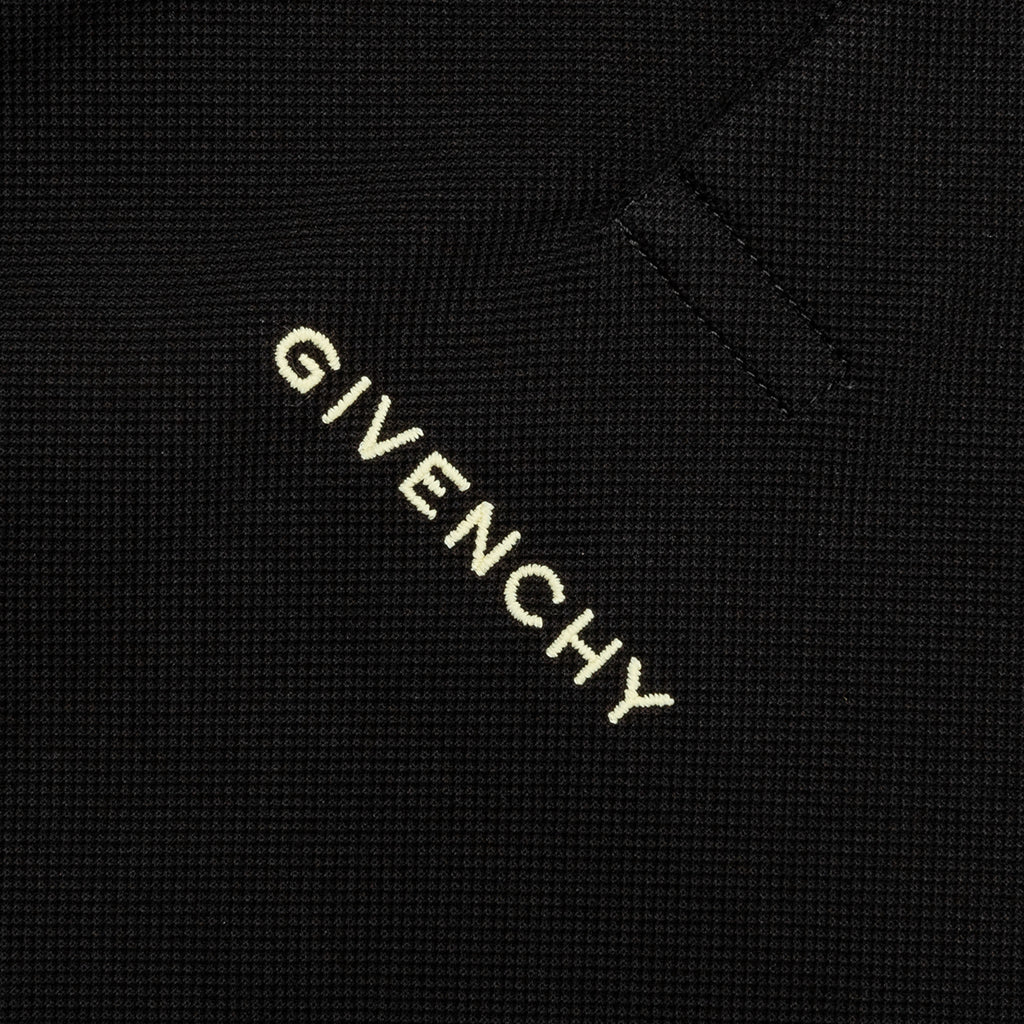 Silk Base Polo - Black - Image 4