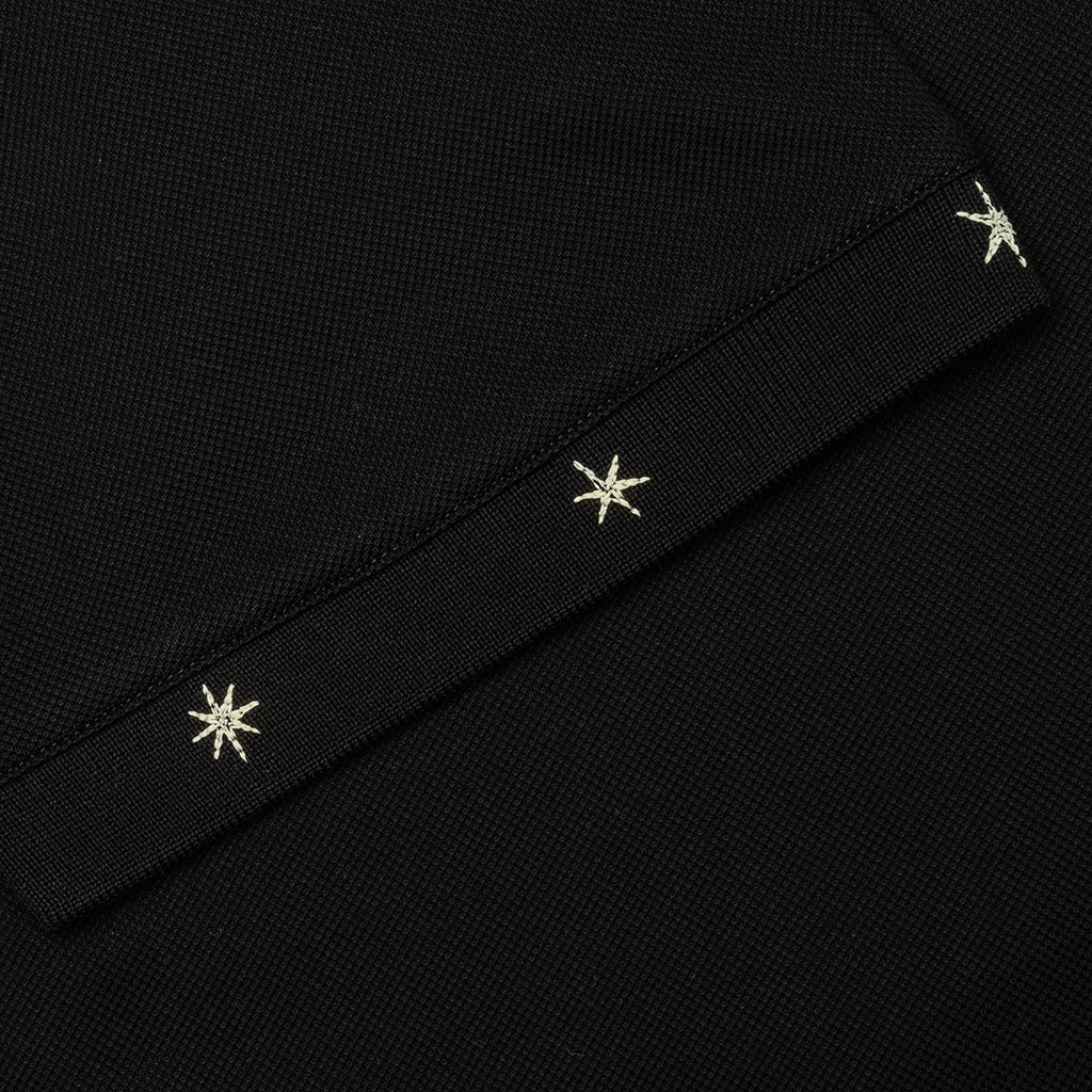 Silk Base Polo - Black - Image 5
