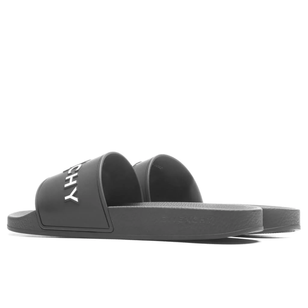 Slide Sandals - Black - Image 4