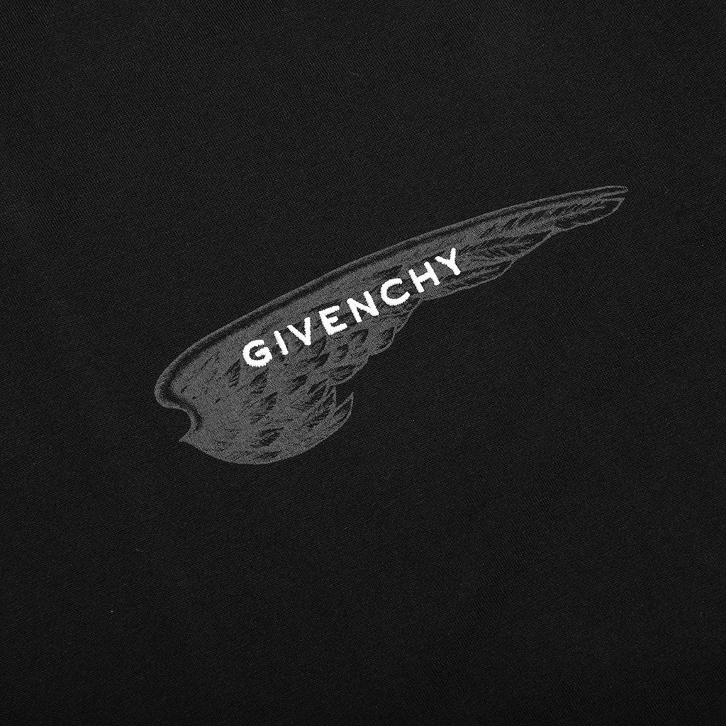 Wings Cotton T-Shirt - Black - Image 3
