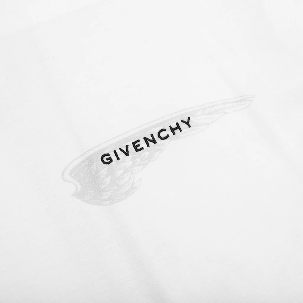 Wings Cotton T-Shirt - White - Image 3