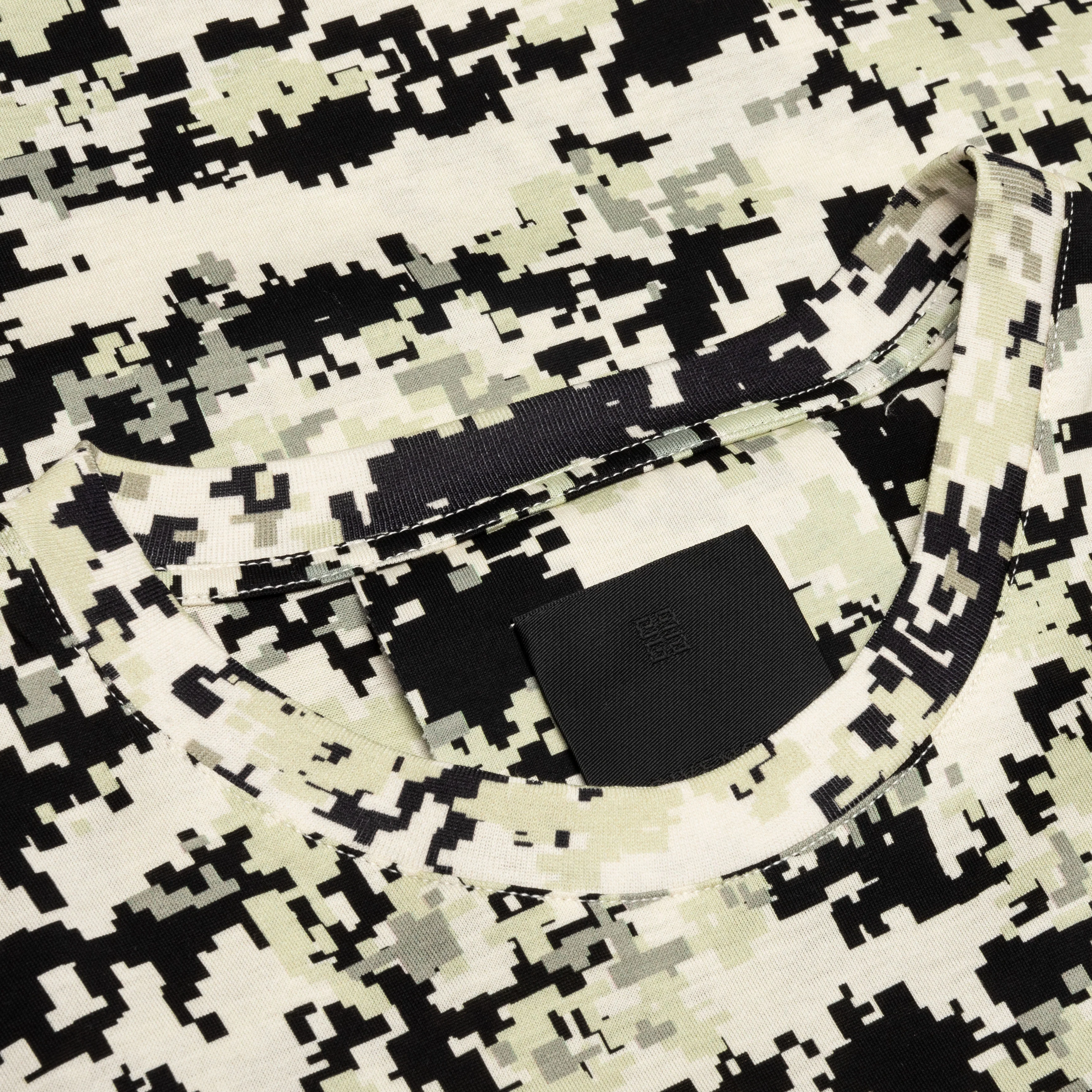 T-Shirt - Beige/Black - Image 3