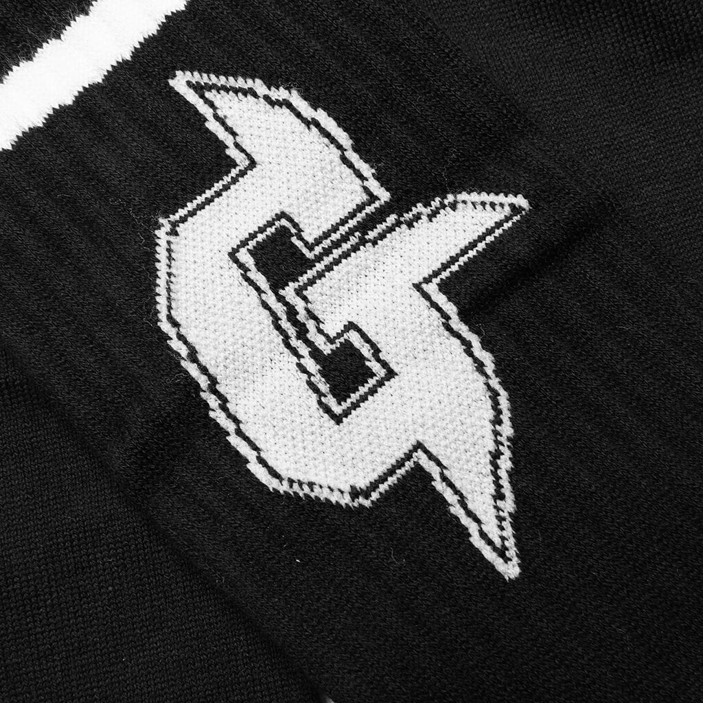 G Rider Socks - Black/White - Image 2