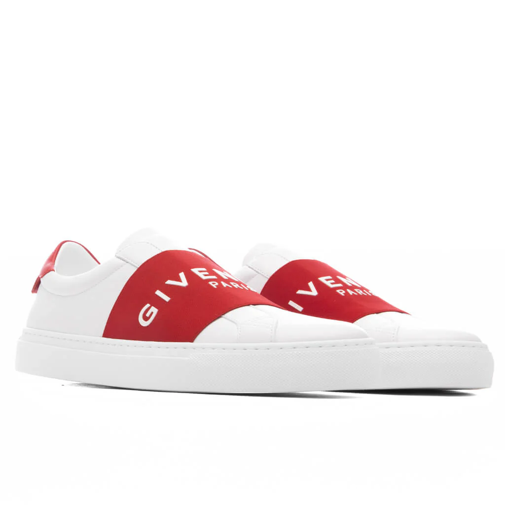 Urban Street Sneakers - White/Red - Image 2
