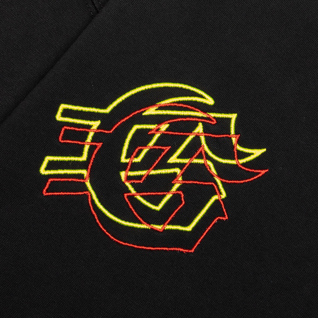 Biker Nation L/S T-Shirt - Black Wash - Image 3