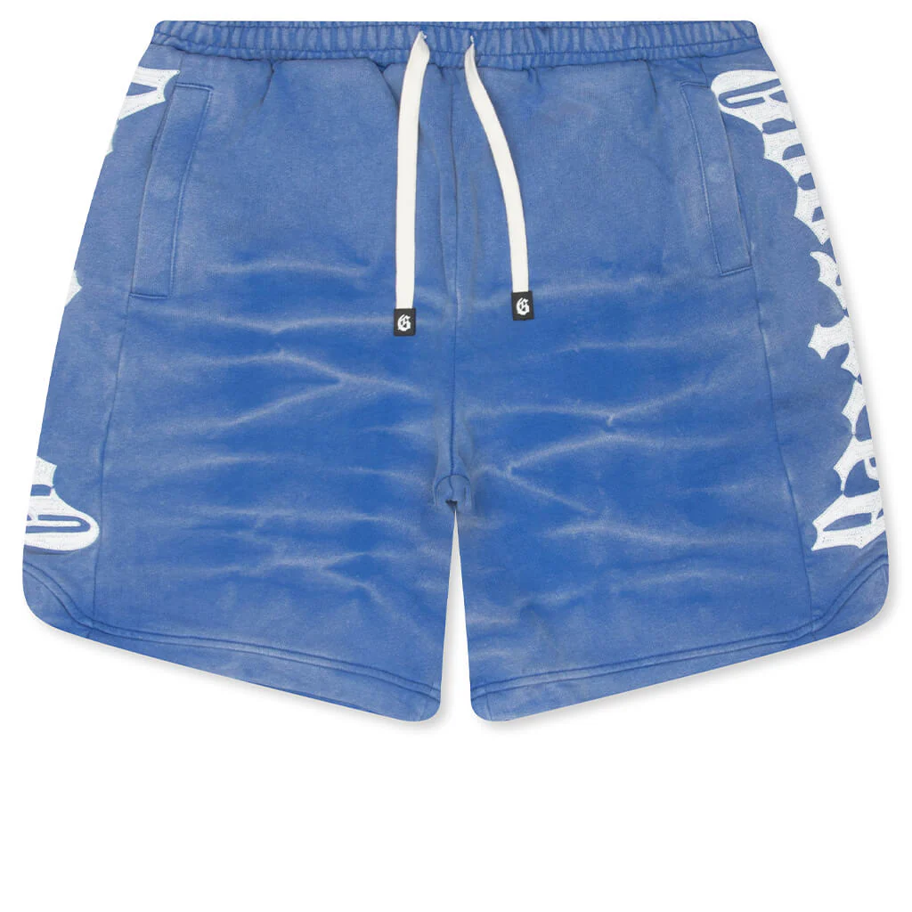 Courtside Shorts - Blue Tie Dye