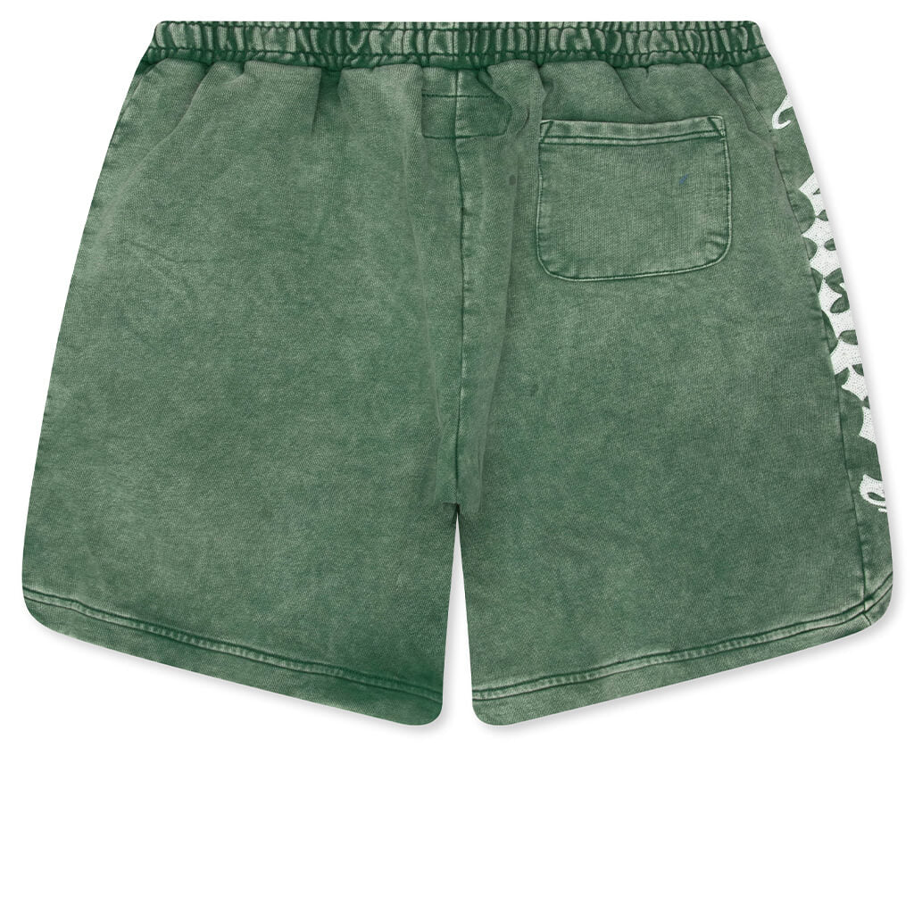 Courtside Shorts - Green Wash - Image 2