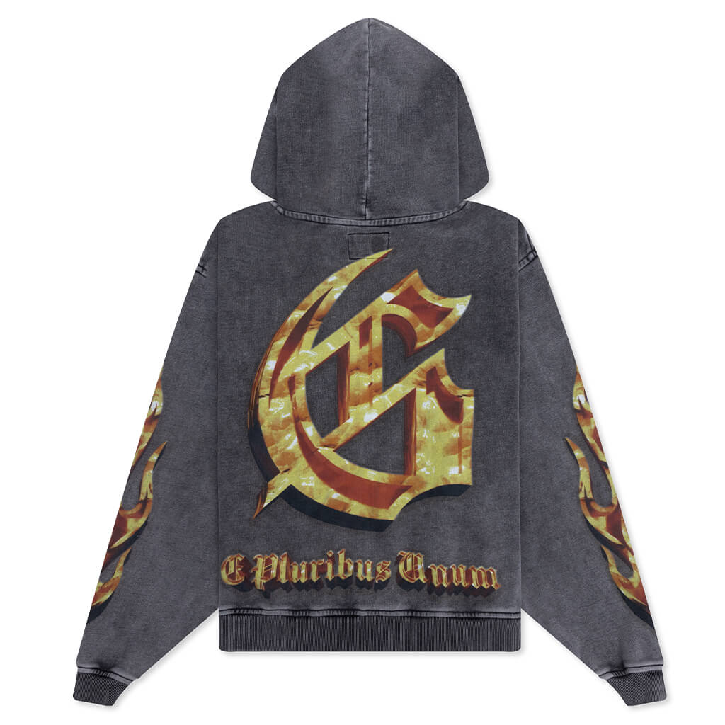 Echoes of Empires Hoodie - Grey Wash - Image 2
