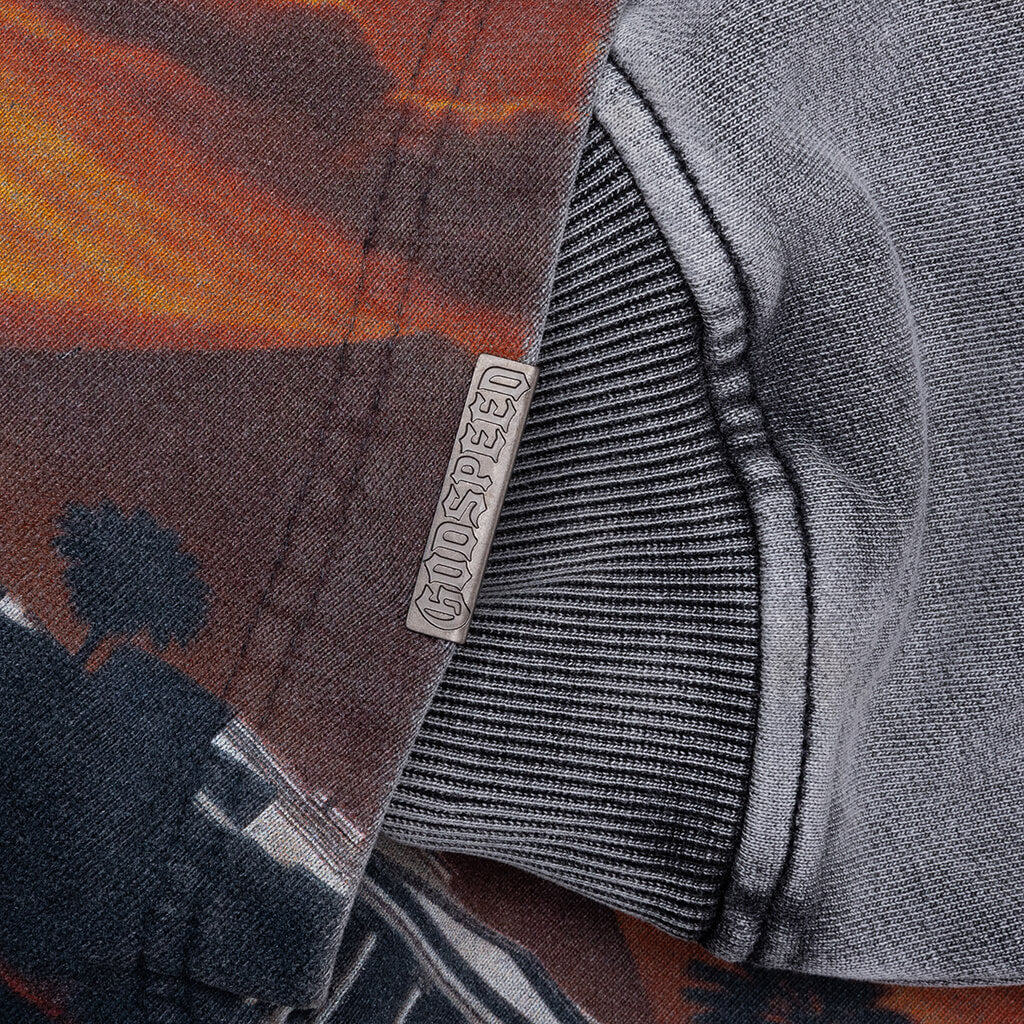 Echoes of Empires Hoodie - Grey Wash - Image 4