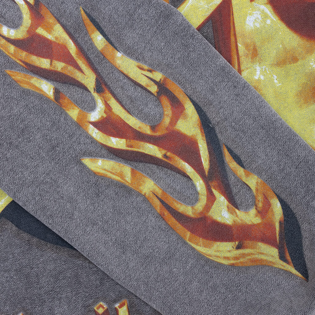 Echoes of Empires Hoodie - Grey Wash - Image 5
