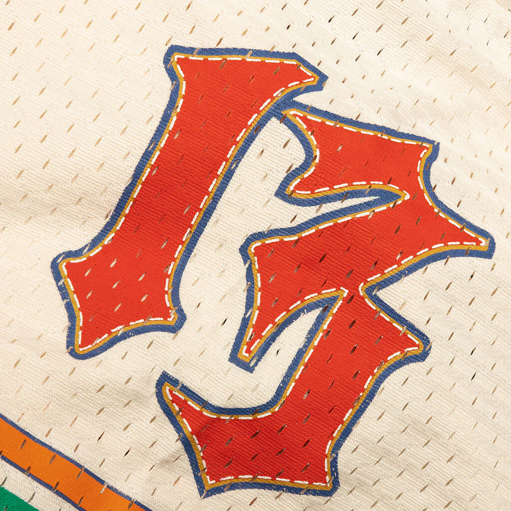 First Down Jersey - Bone/Teal/Orange - Image 4