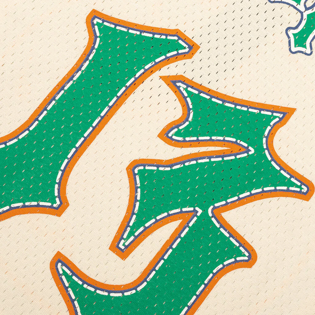 First Down Jersey - Bone/Teal/Orange - Image 6
