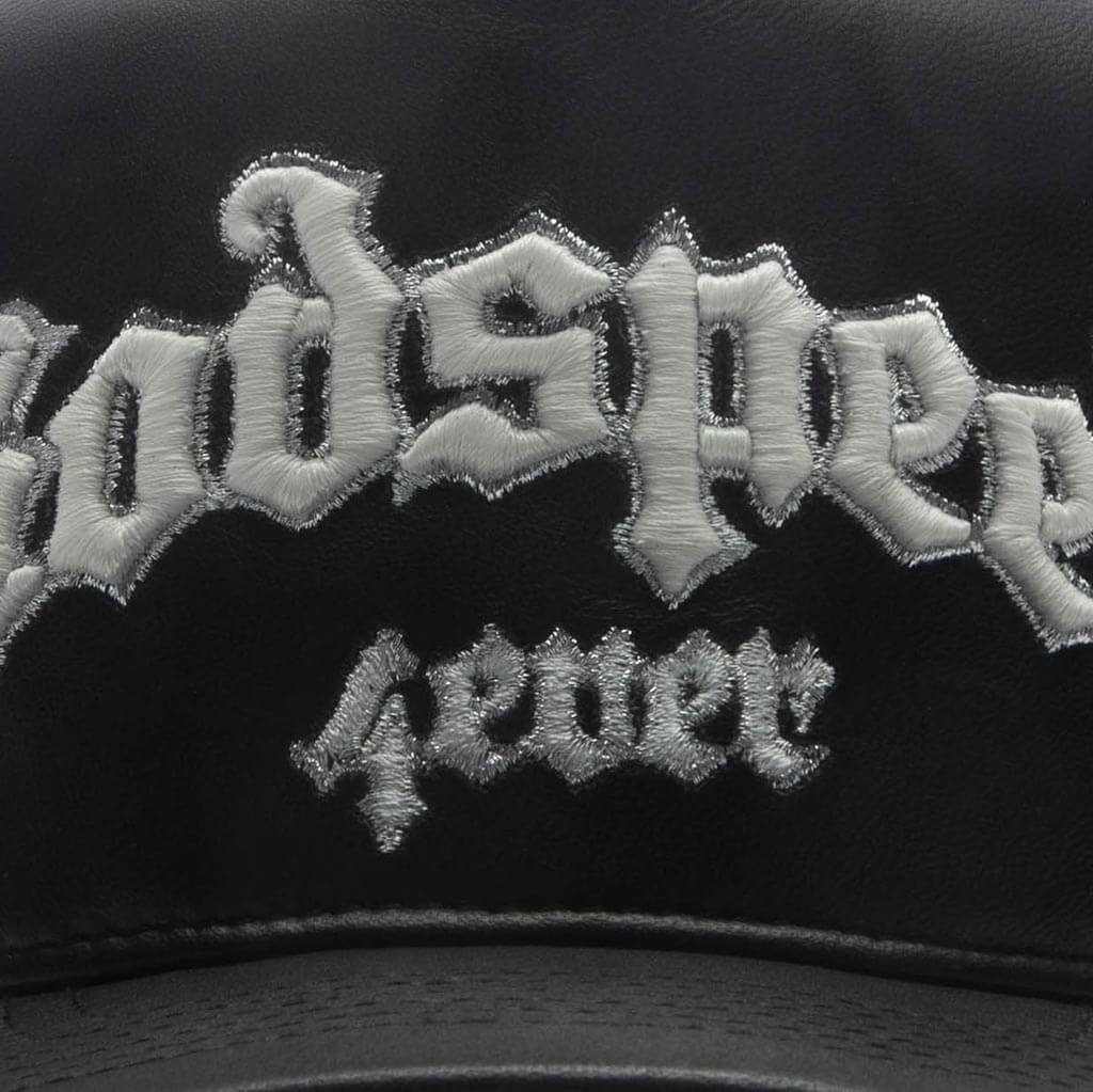 4EVR Premium Trucker Hat - Black - Image 4