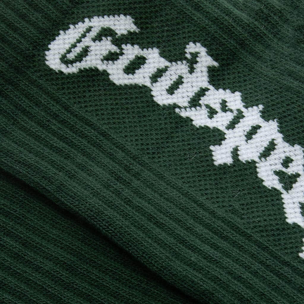 Logo Sock - Green - Image 2