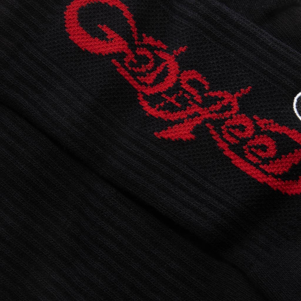 New Age Logo Sock - Black/Red - Image 2