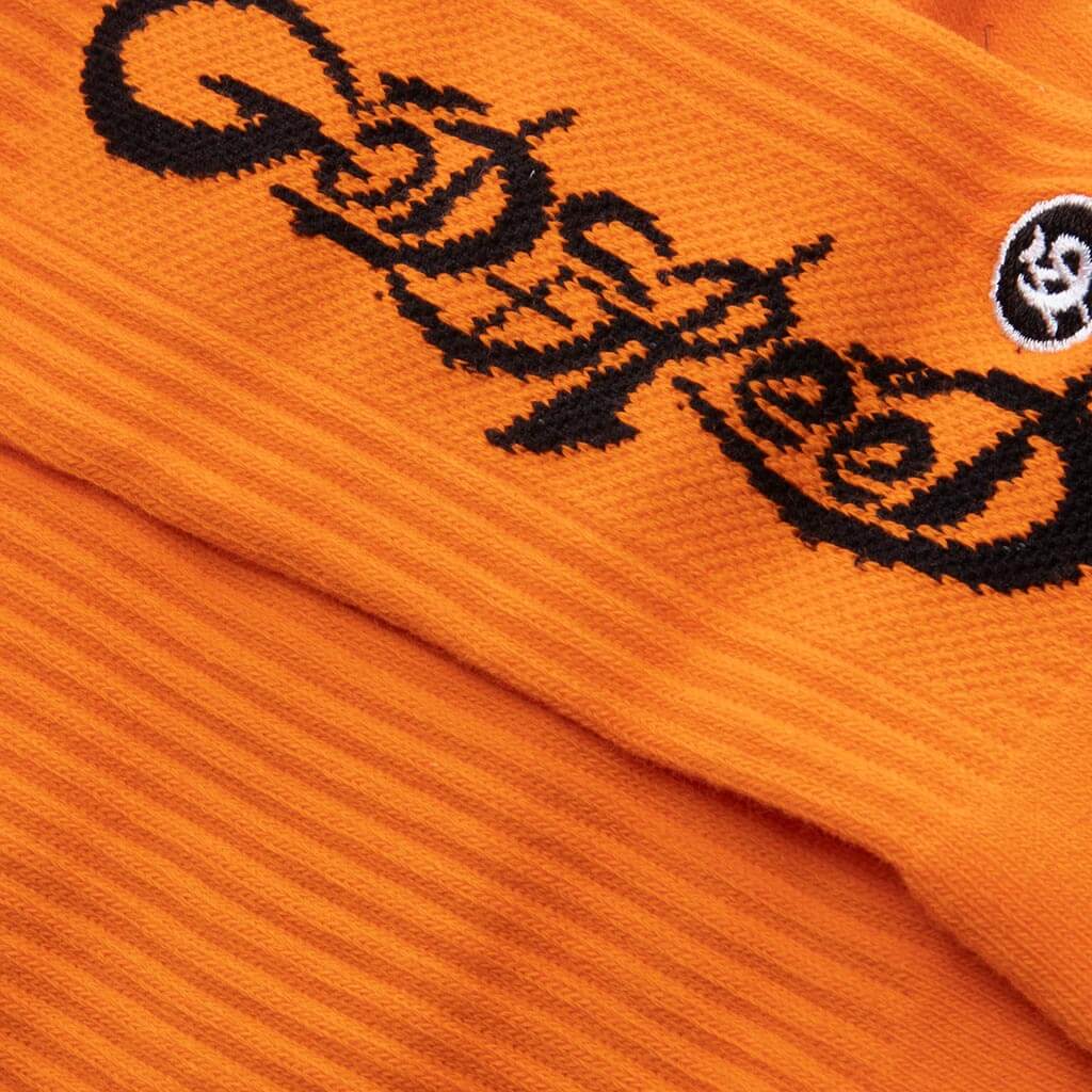 New Age Logo Sock - Orange/Black - Image 2