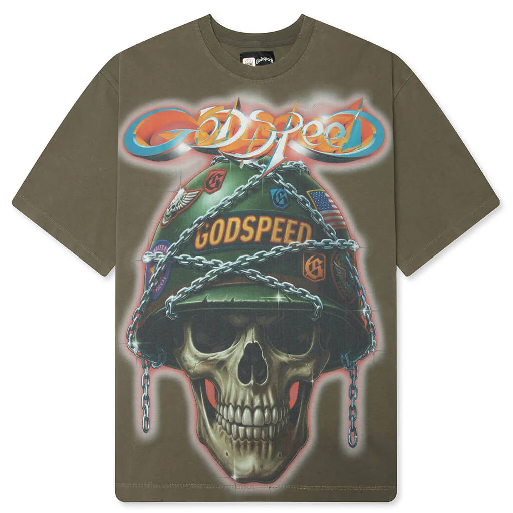 Badges of Honor T-Shirt - Military Green