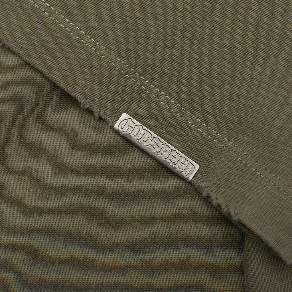 Badges of Honor T-Shirt - Military Green - Image 4