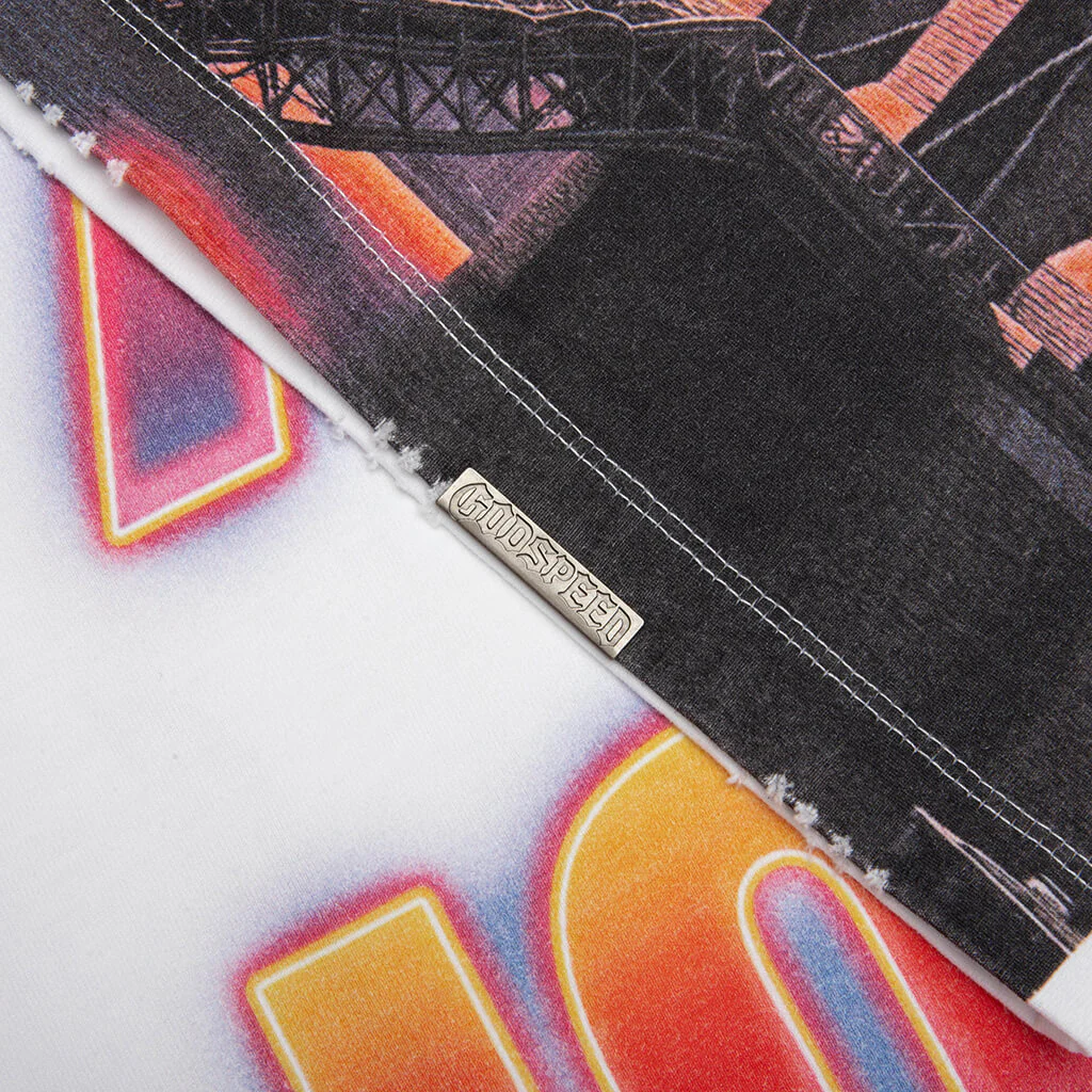 Burnt Bridges T-Shirt - White - Image 5