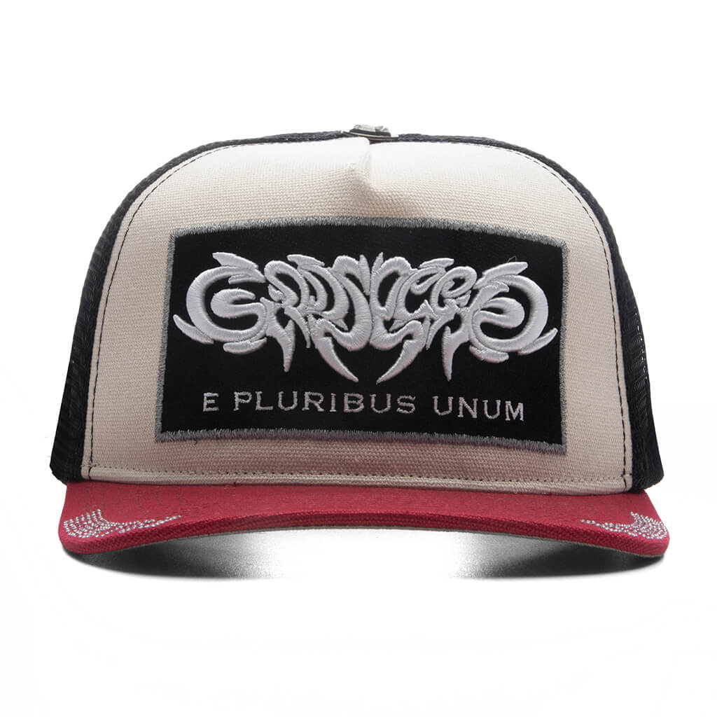 GS E Pluribus Trucker - White/Red